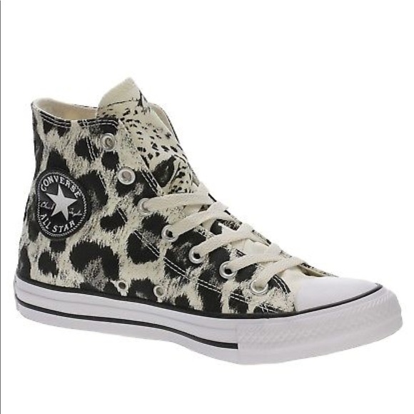 animal print chucks